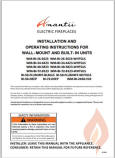 Amantii Installation manual WM-BI-2428-VLR