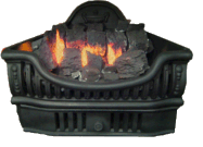 ventless gas coal baskets